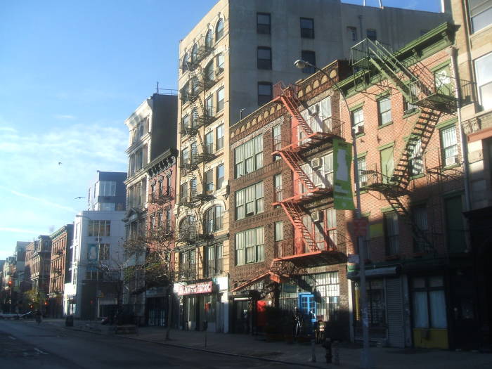 Exterior of the Bowery Whitehouse.