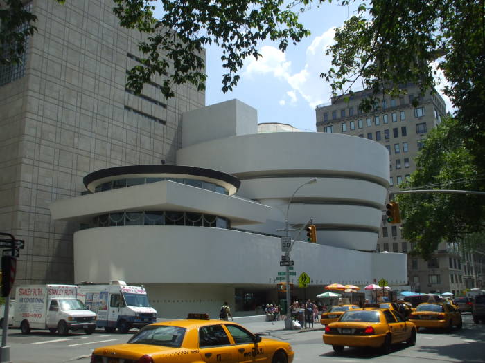 Guggenheim Museum on the Upper East Side in Manhattan.