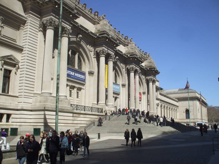 Metropolitan Museum of Art on the Upper East Side in Manhattan.
