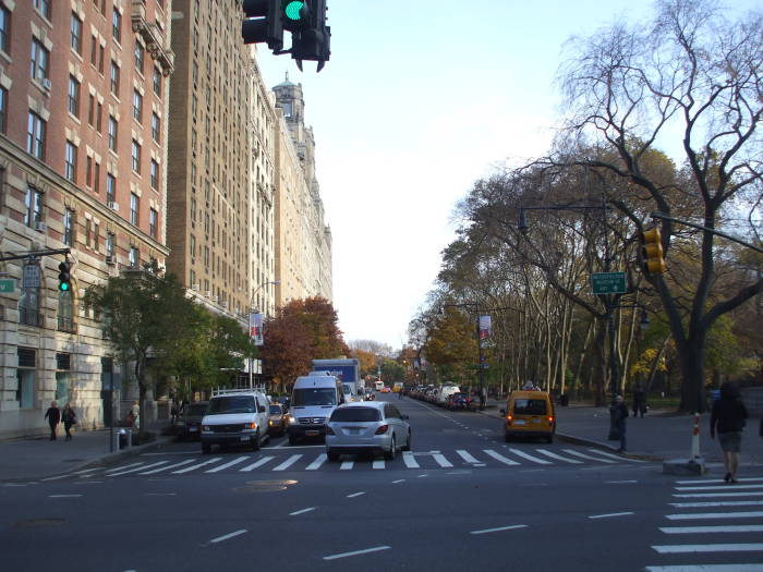 View to the east on 81st Street.