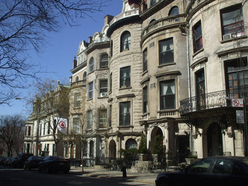Roerich Museum at 319 West 107th Street on Upper West Side of Manhattan, exterior.