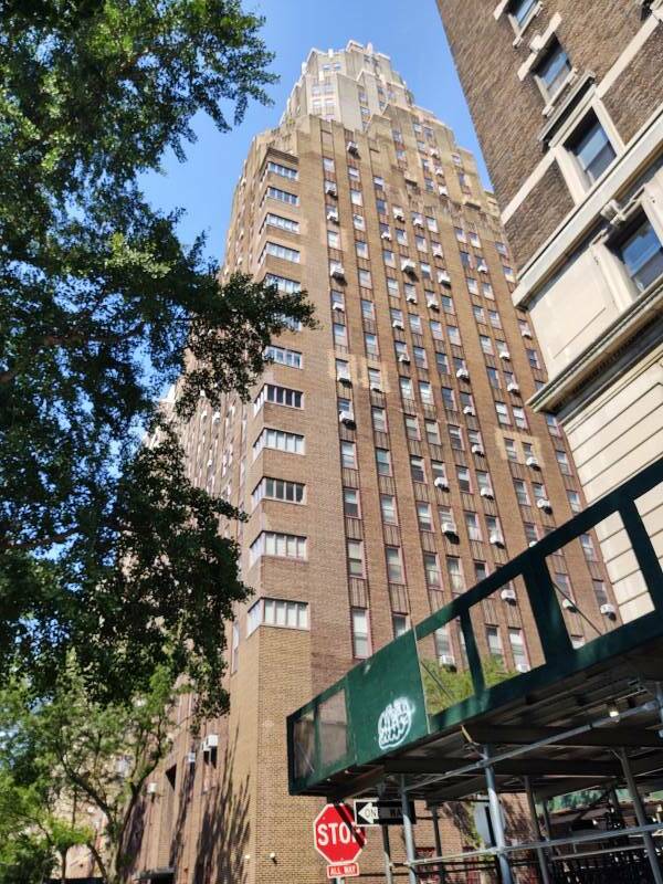 'The Master', a residential hotel on Riverside Drive at 103rd street, incorporating a museum and art center.