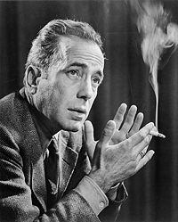 Humphrey Bogart, from the Wikipedia Commons at https://en.wikipedia.org/wiki/Humphrey_Bogart