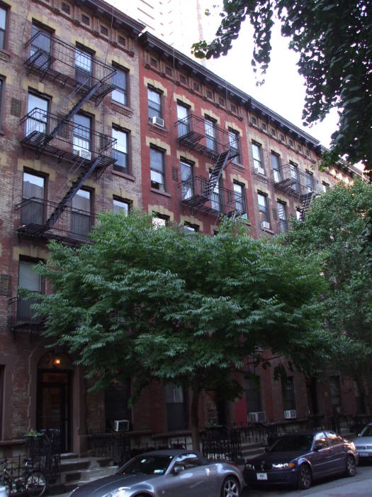 Hunter S Thompson residence on the Upper East Side in New York.