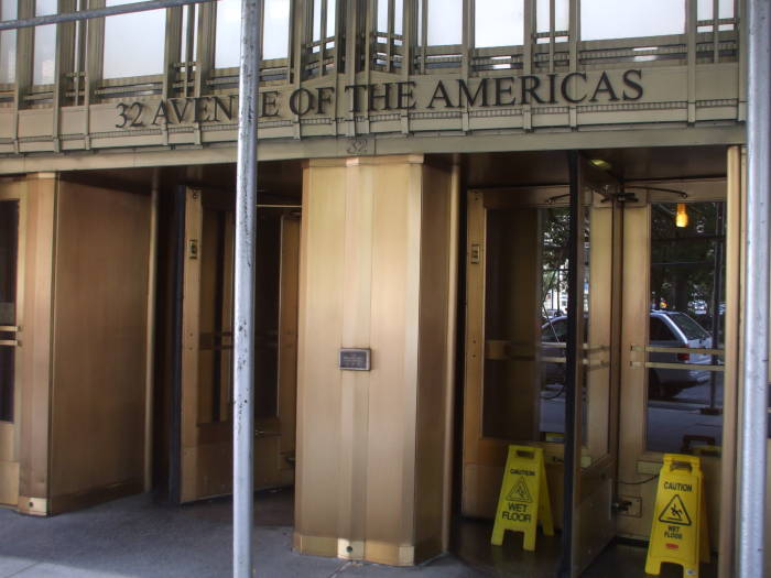 Remodeling updated the building at 32 Avenue of the Americas in Tribeca.