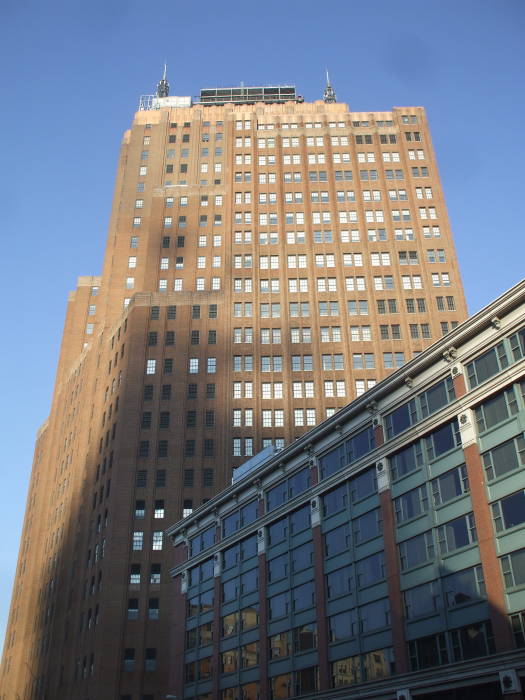 Long Lines headquarters at 32 Avenue of the Americas controlled AT&T's intercontinental network.