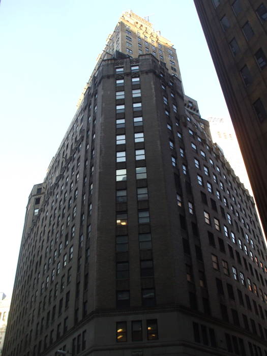 The former International Telephone and Telegraph headquarters at 75 Broad Street was built in 1929.