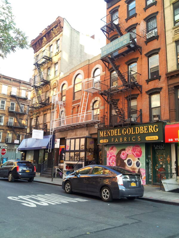 70 Hester Street on the Lower East Side.