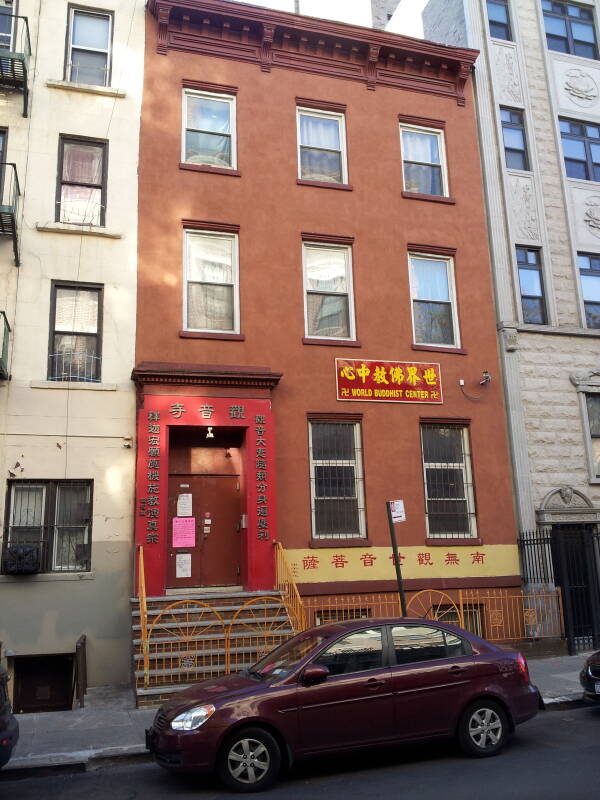 World Buddhist Center at 158 Henry Street on the Lower East Side.