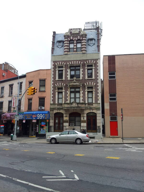 East Broadway on the Lower East Side.