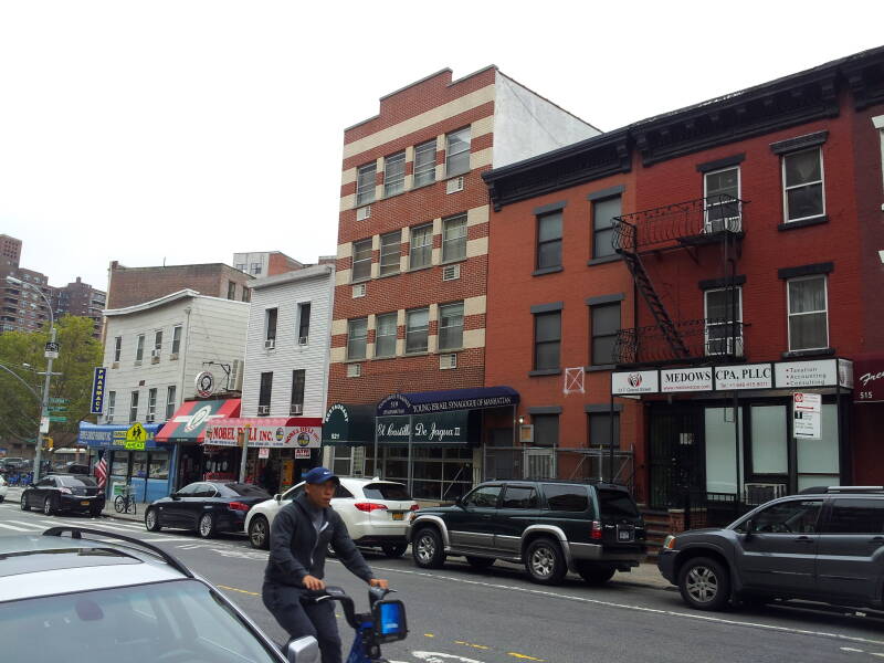 East Broadway on the Lower East Side.