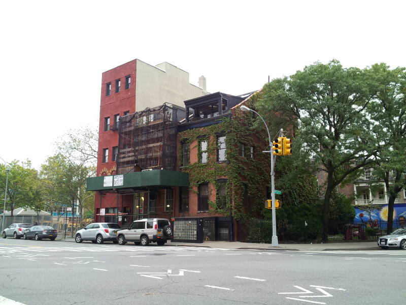 Society of the Supporters of the House of Sages on Shtiebel Row on East Broadway on the Lower East Side.