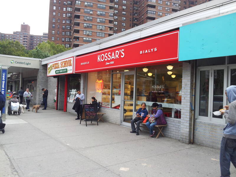 Kossar's Bialys on Grand Street on the Lower East Side.