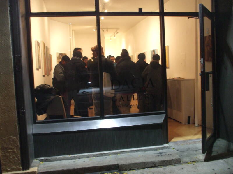 Dacia art gallery on Stanton Street.