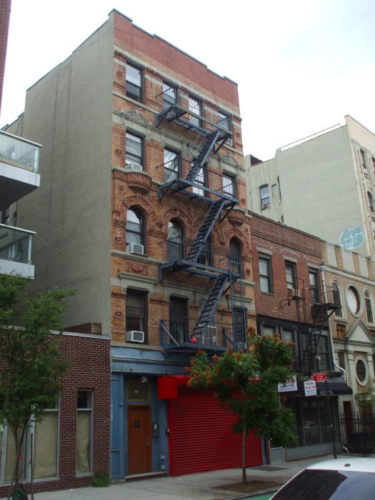 Lady Gaga's apartment at 176 Stanton Street between Clinton Street and Attorney Street.