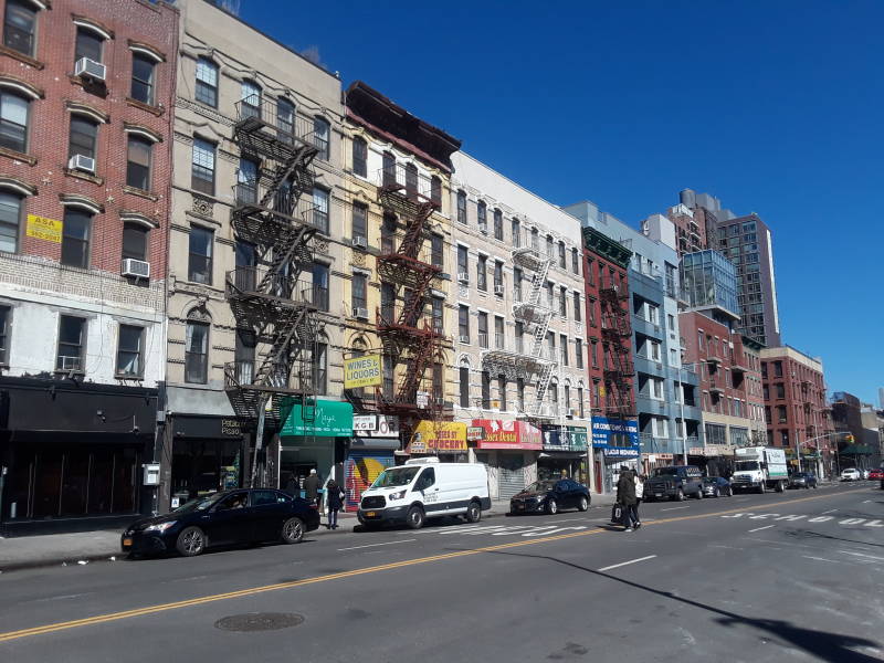 Jack Kirby's birthplace, 147 Essex Street on the Lower East Side of Manhattan in New York.