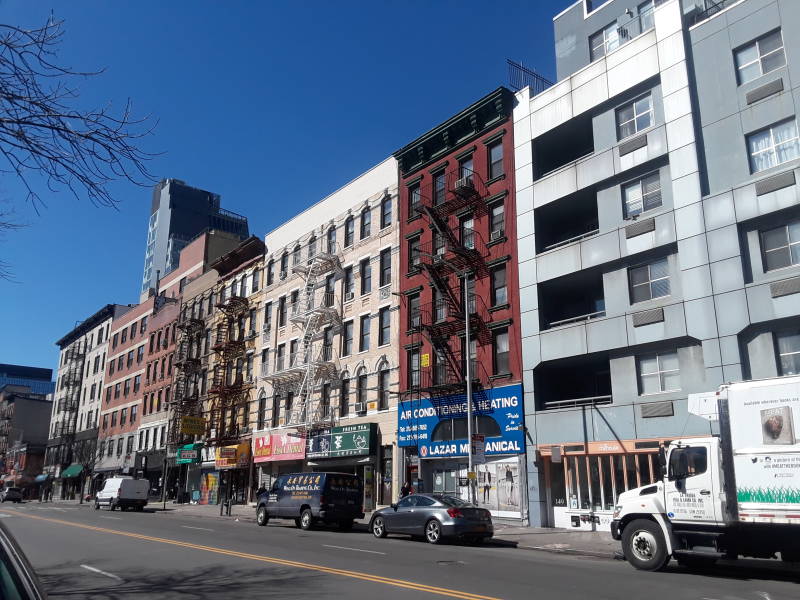 Jack Kirby's birthplace, 147 Essex Street on the Lower East Side of Manhattan in New York.