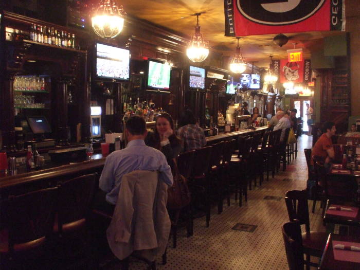Interior of McGee's bar in New York, model for MacLaren's bar in 'How I Met Your Mother'
