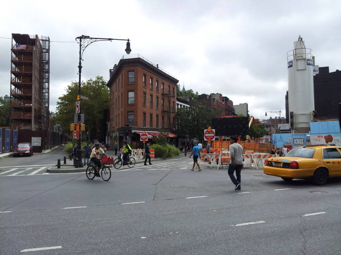 Corner of Greenwich Avenue and 11th Street in 2013.