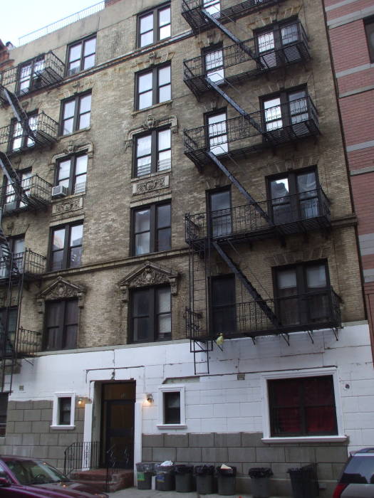 Barack Obama's apartment at 339 East 94th Street on the Upper West Side in Manhattan.