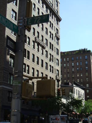 Lexington Avenue between 71st and 72nd, possible home of the Ottoman Sultan.