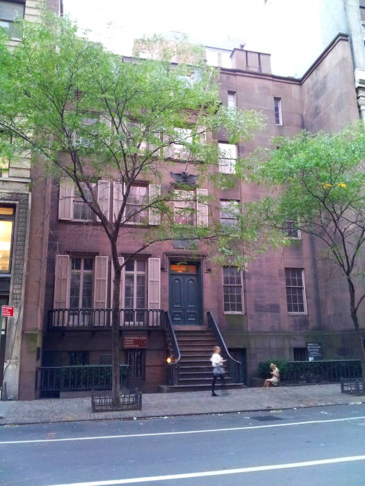 Exterior of Theodore Roosevelt's birthplace in New York.