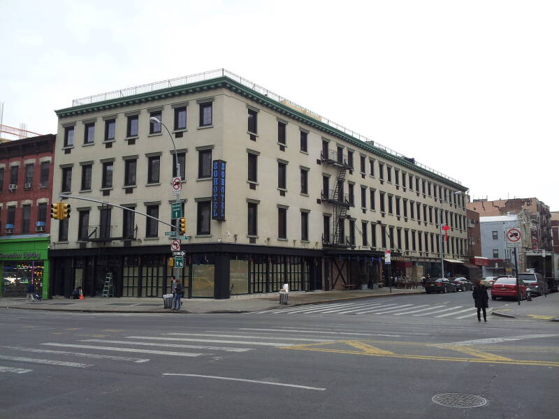 The former Occidental hotel at Broome and Bowery