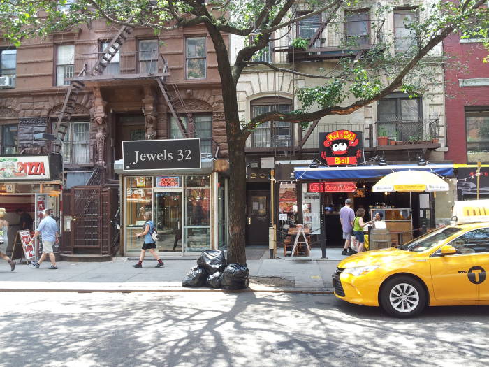 #30 St. Marks Place in the East Village was the home of Abbie and Anita Horrman, they co-founded the Yippies here.
