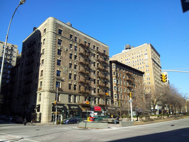 West 103rd Street and Broadway on the Upper West Side of Manhattan.