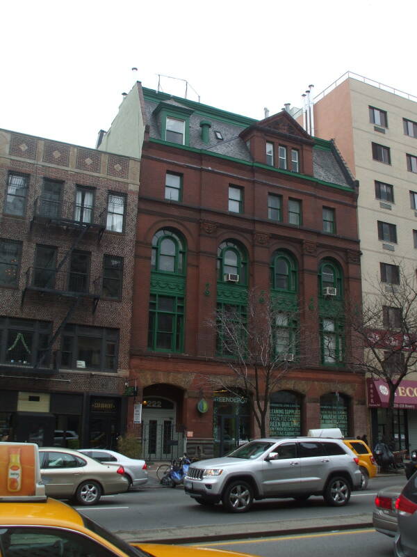 'The Bunker', William S. Burroughs' home on The Bowery on the Lower East Side.