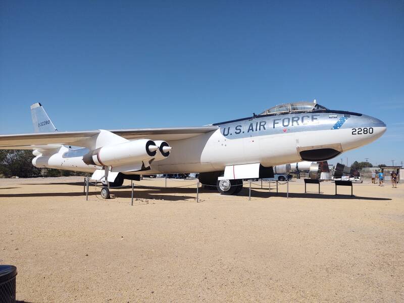 B-47 at the National Museum of Nuclear Science & History.
