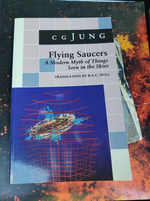 'Flying Saucers: A Modern Myth of Things Seen in the Skies' by Carl G. Jung.