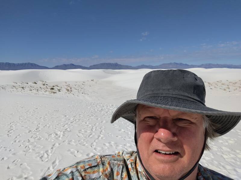 Me at White Sands.