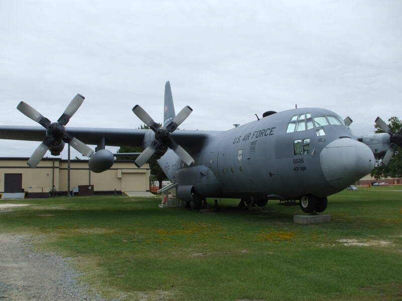 C-130 at the 82nd Airborne Museum.