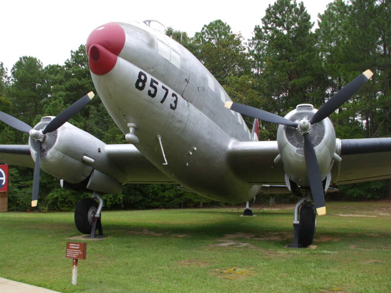 C-46 at the 82nd Airborne Museum.