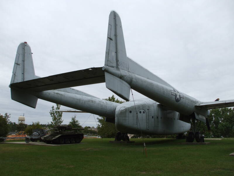 Fairchild C-119 'Flying Boxcar'.