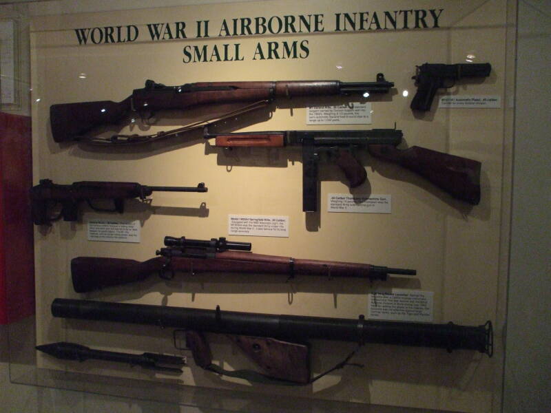 U.S. Airborne Infantry World War II Small Arms.