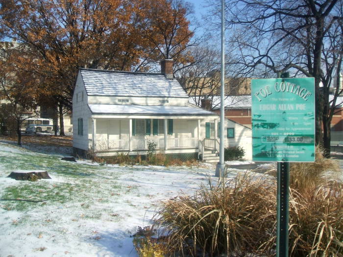 Edgar Allan Poe's home in New York.