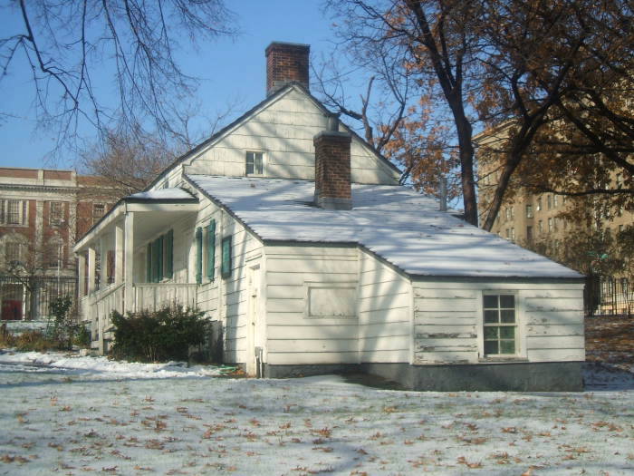 Edgar Allan Poe's home in New York.