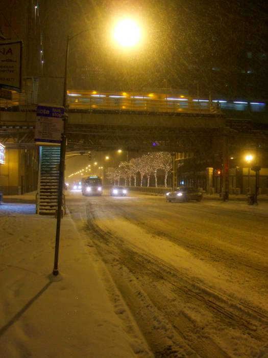 Chicago snowstorm.