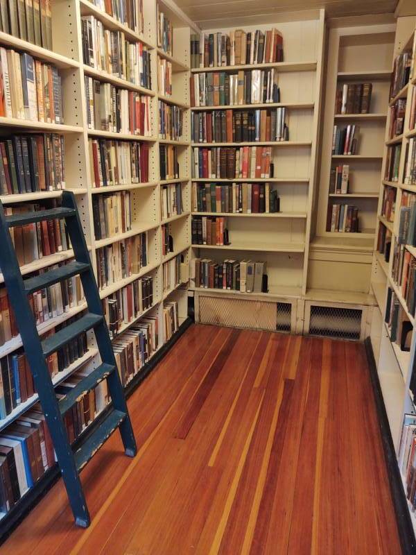 Possibly the spot where Whitman and Poe broke up in the Providence Athenæum.