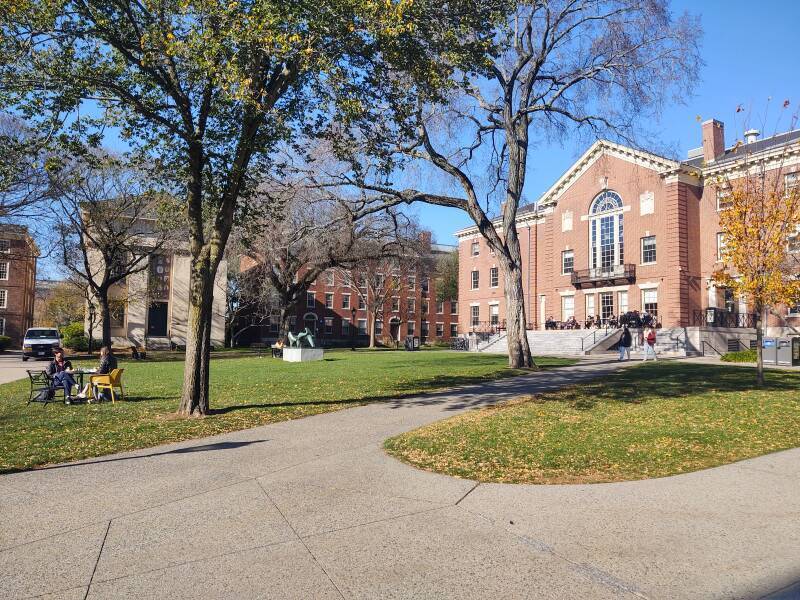 Brown University campus.