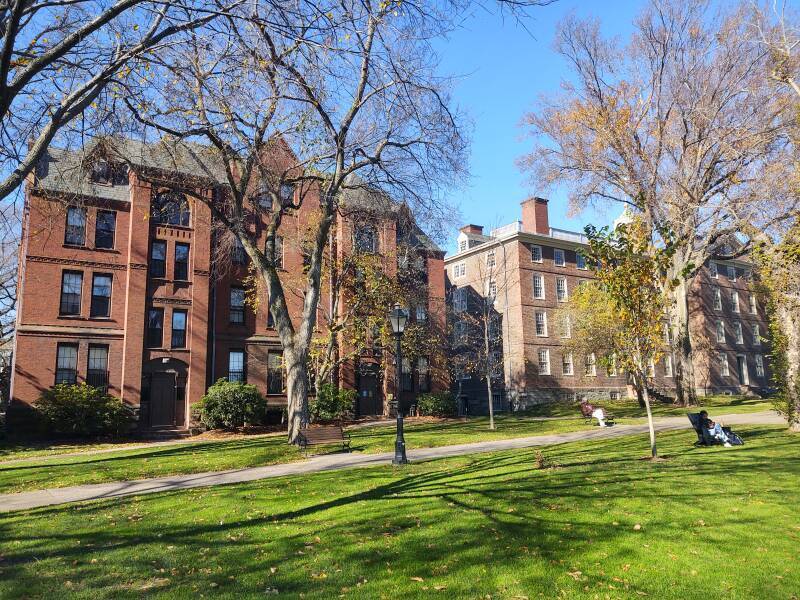 Brown University campus.