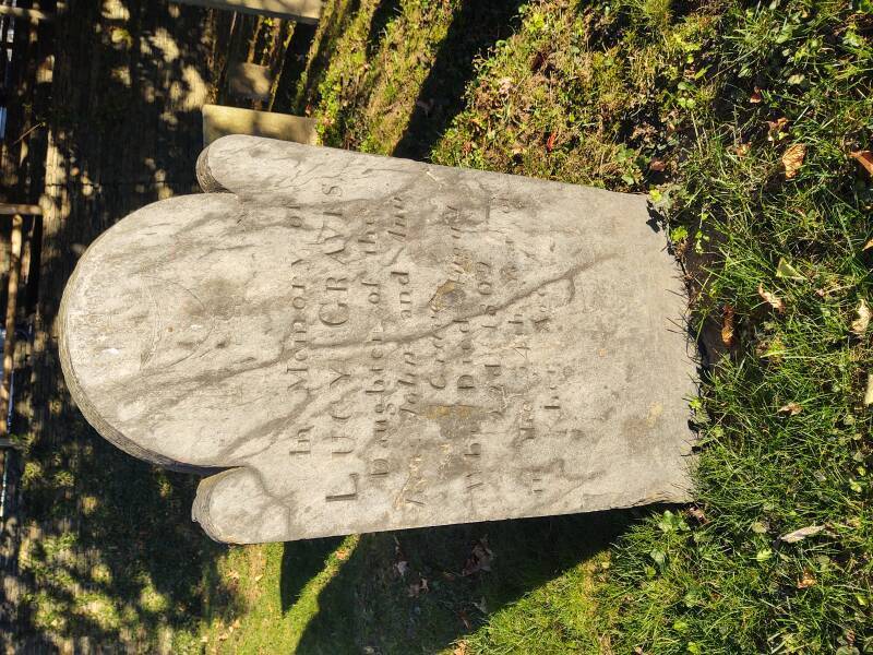 Cemetery at Saint John's Church in Providence, where Edgar Allan Poe courted Sarah Helen Power Whitman.