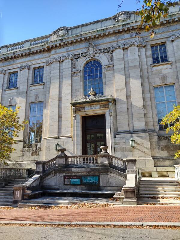 John Hay Library at Brown University.
