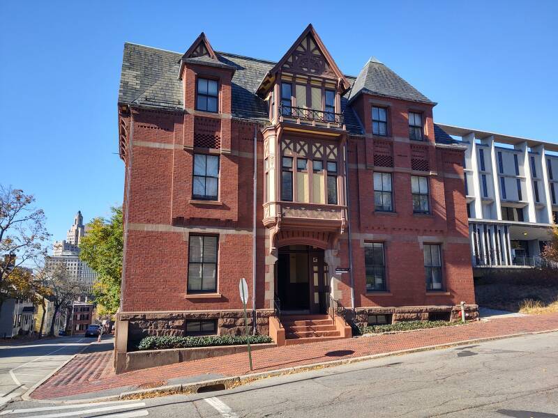 Wilbour Hall, home to Brown University's Department of Egyptology and Assyriology.