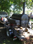 Pig roast at the tailgate before the Purdue football game.