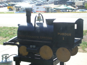 Purdue Broilermaker Special at the tailgate before the Minnesota football game.
